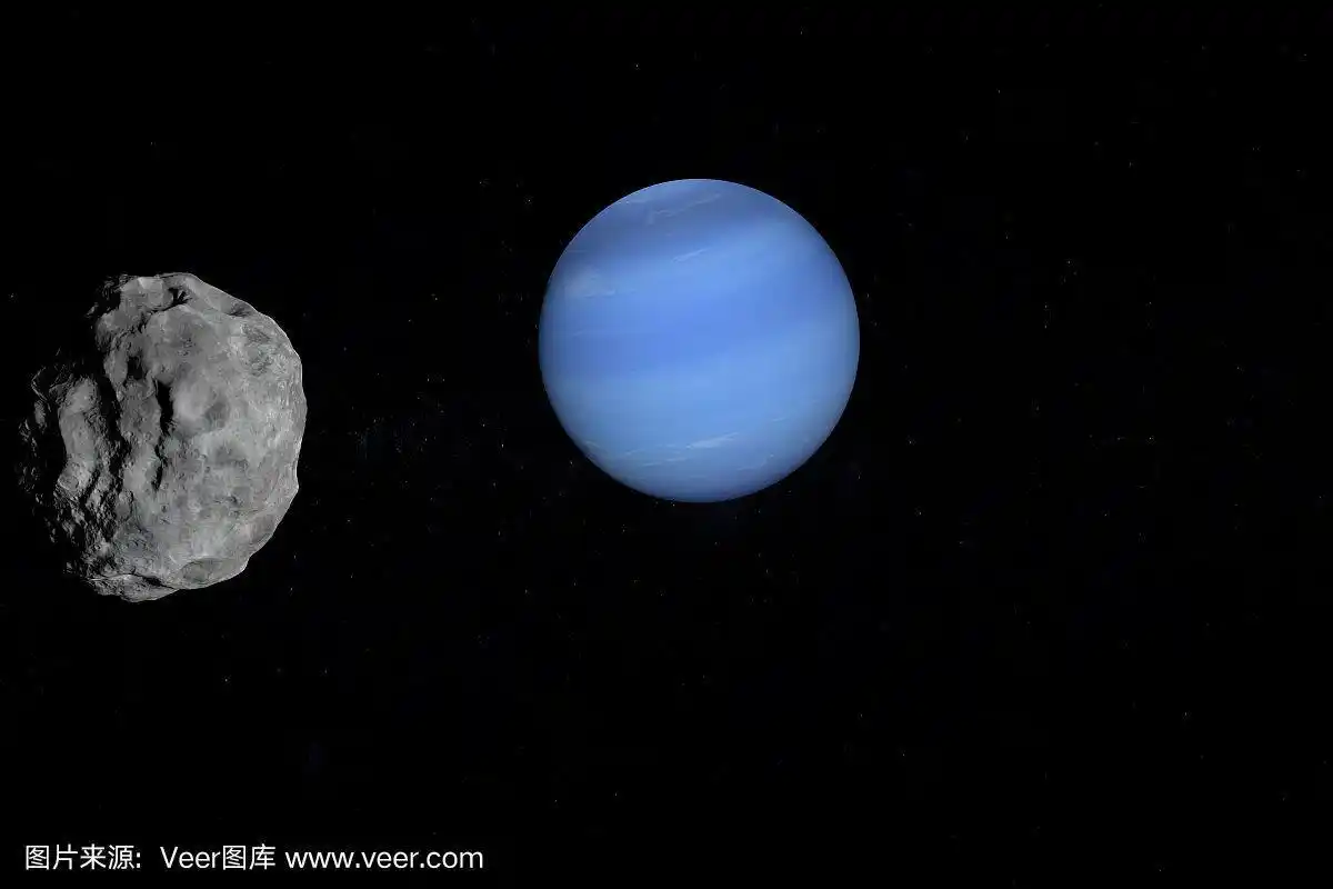 行星,轨道运行,太空,卫星,海王星