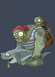 海盗巨人僵尸僵尸简笔画图片3张 第3张行尸走肉 巨人僵尸png素材 90