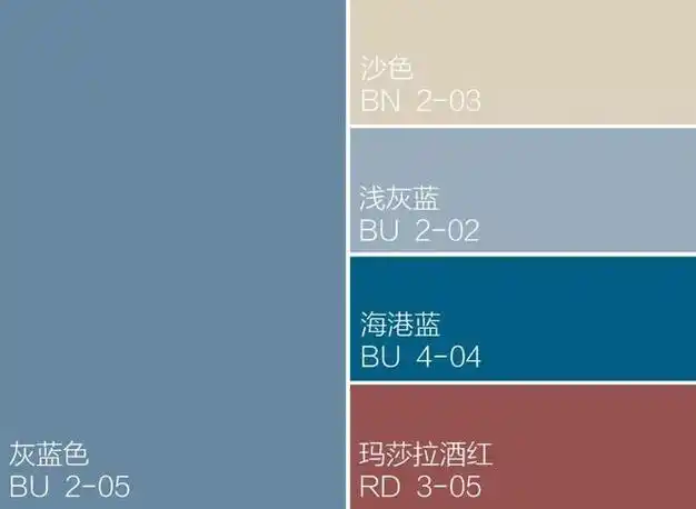 遇见色彩静谧灰蓝色予你一个可靠怀抱舒缓柔和