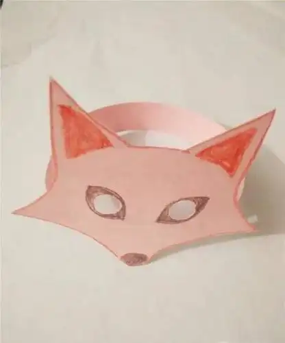做一个狐狸面具