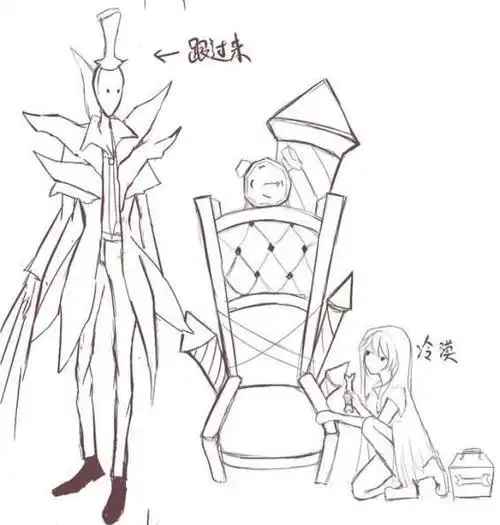 第五人格简笔画全人物手绘