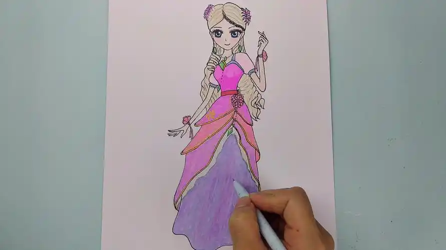 手绘精灵梦叶罗丽迷你可爱的灵公主简笔画-母婴亲子视频-搜狐视频