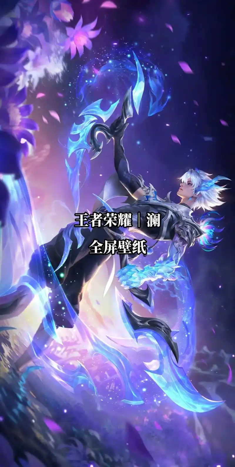 王者荣耀澜|全面屏壁纸(补充壁纸)#游戏 #王者荣耀 #澜f - 抖音