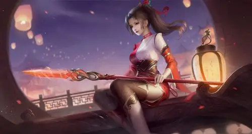 新英雄云缨同人插图以及绘制过程