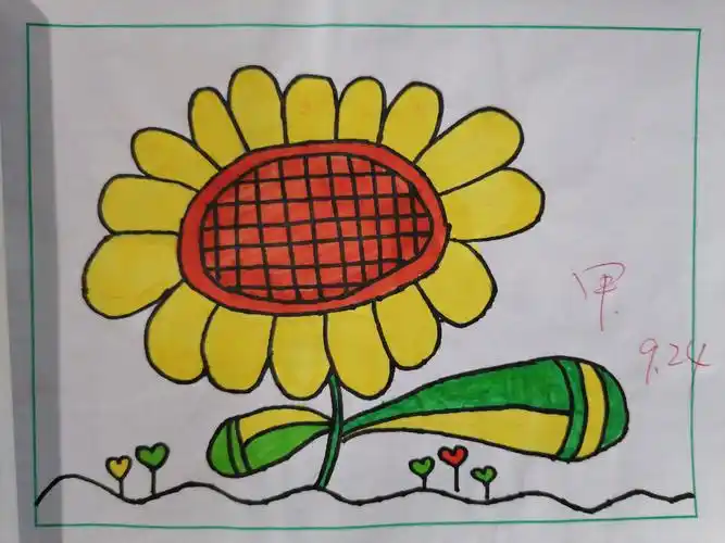 四年级学生的美术作品