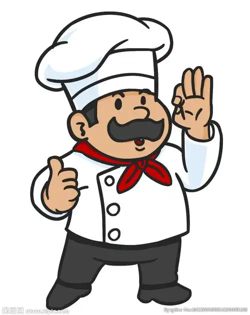 卡通厨师设计