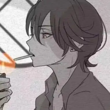 动漫男高冷头像抽烟 动漫头像图片大全 -【爱个性】