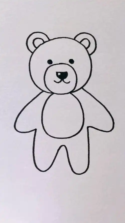 数字8画小熊 #简笔画_腾讯视频