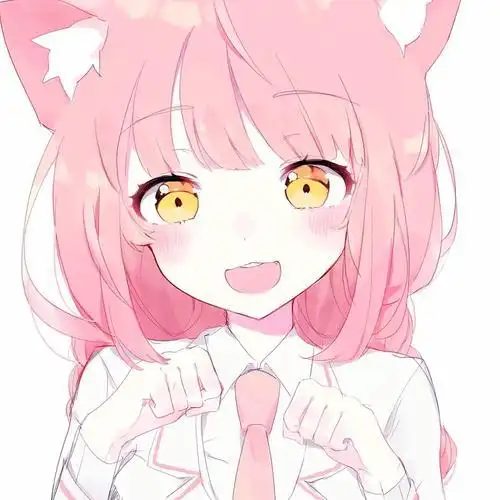 粉色系女生头像可爱萌