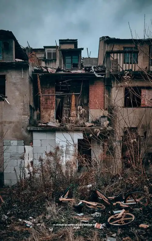 城中村废墟美学之二|摄影|人文/纪实摄影|北方一阵风 - 原创作品