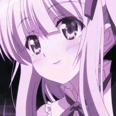 林知晚  唯美浪漫紫色系动漫女头