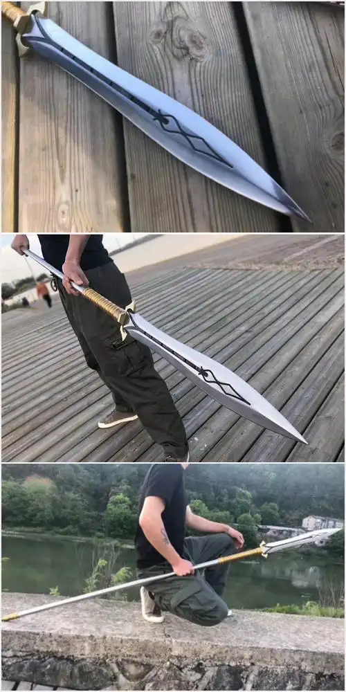 腾轩武术红缨枪龙泉十八般霸王枪赵云枪长矛青龙偃月刀未开刃br688