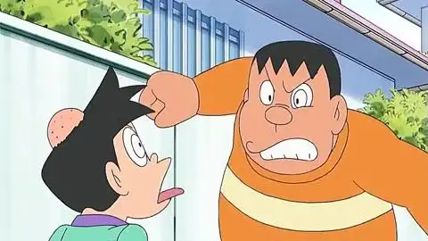 哆啦a梦:小夫飘了!竟然对胖虎做起了鬼脸!