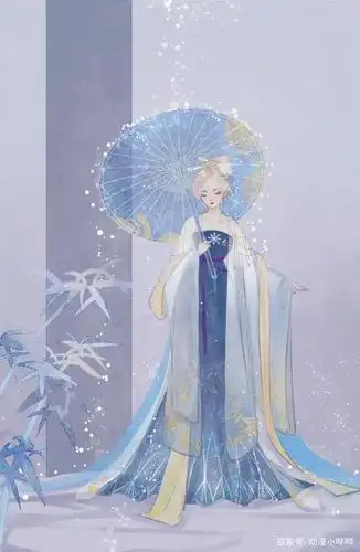 当迪士尼公主穿上汉服,个个仙气飘飘,艾莎撑伞的样子绝世而独立