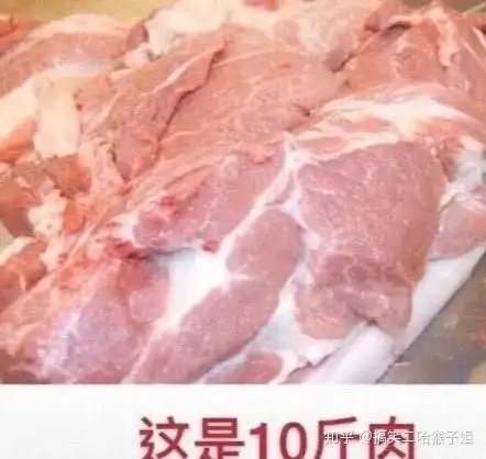 你以为胖个10斤没什么问题吗来看看10斤肉到底有多厚哈哈哈哈