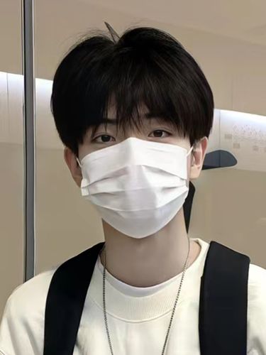 高档假发男短发微分学生头帅气短直发蓬松碎齐刘海锅盖头百搭整顶