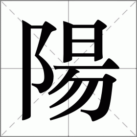 阳怎么读_阳组词_阳的解释_读音_笔顺_拼音_笔画_繁体字