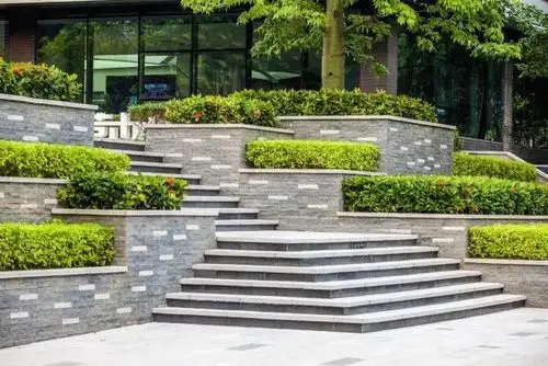 台阶花池