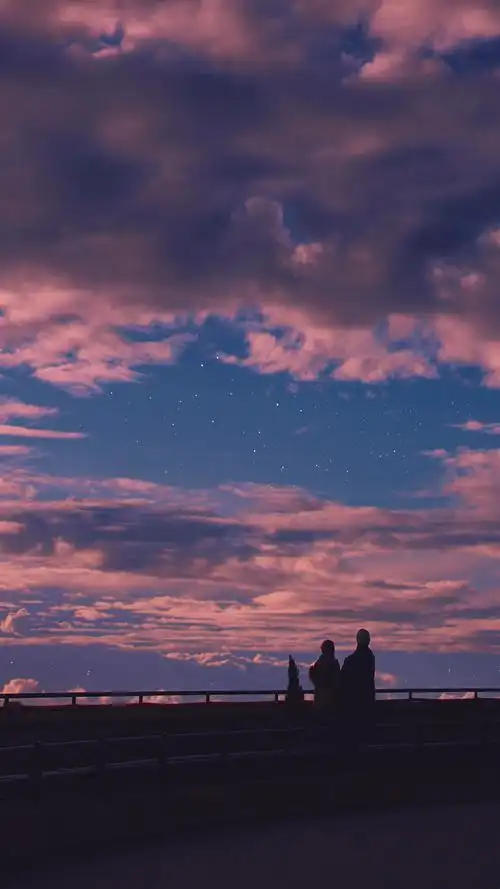 唯美浪漫月色摄影手机壁纸_风景_手机壁纸下载_美桌网