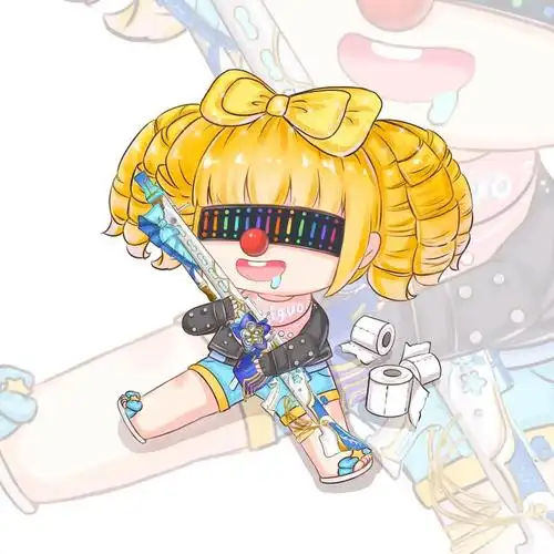 众祸口水兜兜版海岛第一申情众祸哥可爱头像和平精英头抖音