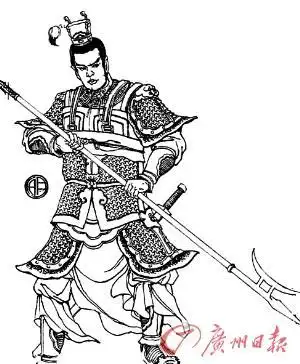 三国吕布简笔画2