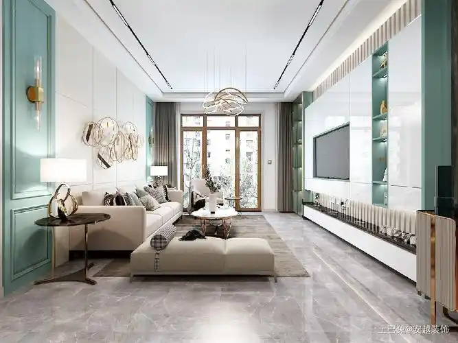 风格两居室客厅客厅现代简约90m05二居设计图片赏析--土巴兔装修