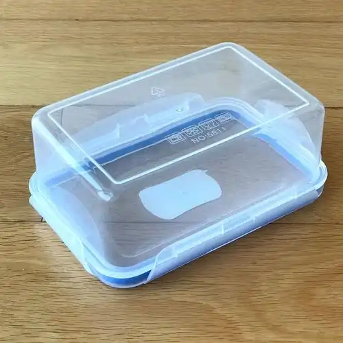 工厂直销装泥灸的pp塑料包装盒可印制logo灸泥塑料盒子可规格