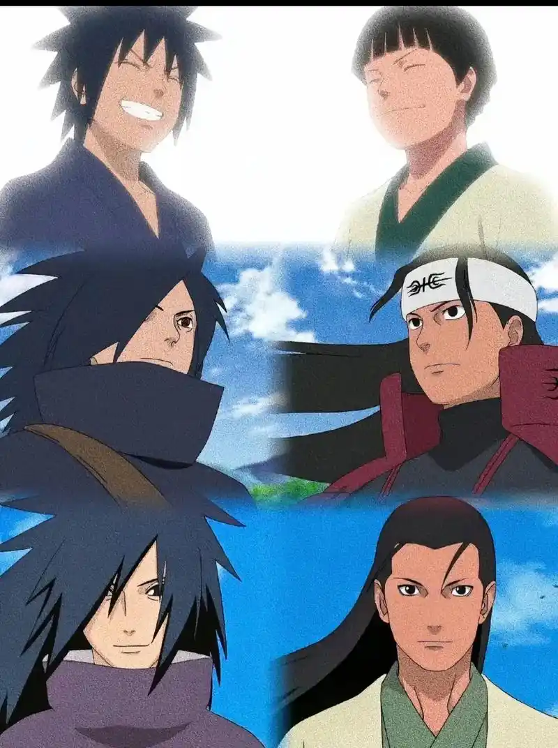 马达拉和哈希拉玛.#火影忍者 #宇智波斑 #千手柱间 #火影 - 抖音