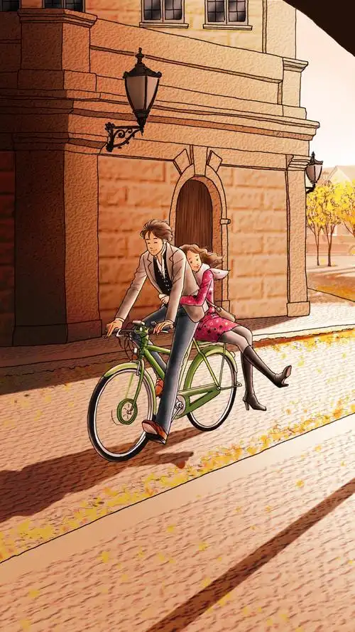 小清新爱情故事手机壁纸图片_唯美_手机壁纸下载_美桌网