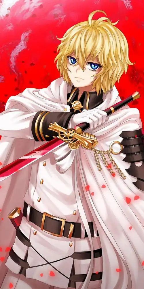 《终结的炽天使》百夜米迦尔,壁纸,进来感受米迦的卡姿兰大眼睛