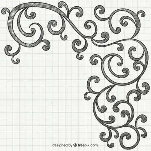 手绘装饰设计元素素材免费下载(图片编号:7836752)-六图网