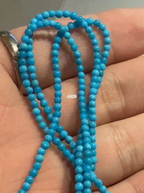 天然绿松石顶级玉化蓝的美丽