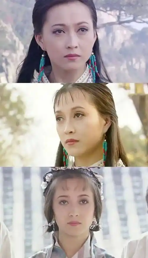 饰演甘十九妹的杨璐凭借典雅出尘的气质征服了一代电视观众,时至今日