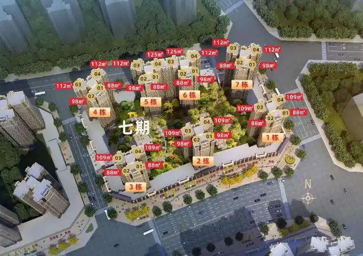 壹城中心七期,88-125㎡精品美宅即将揭幕!