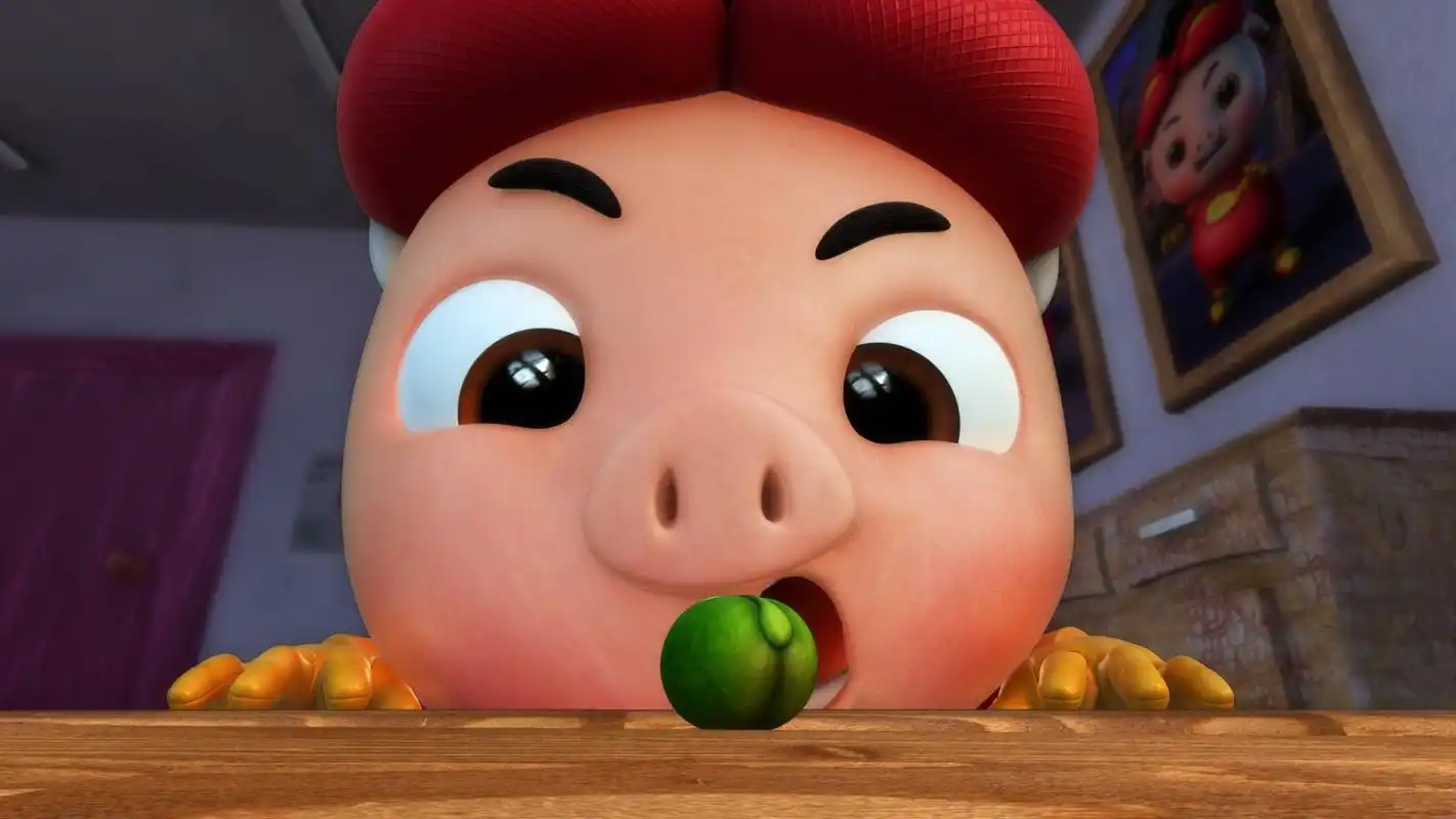 卡通动漫猪猪侠之勇闯巨人岛电脑高清桌面壁纸