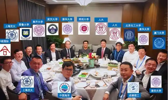 一张商业巨头聚餐照揭开学历的重要性网友没点学历上不去桌