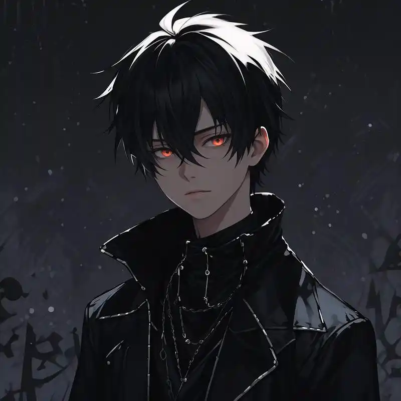 这组黑暗系男生头像,真的太有感觉了!