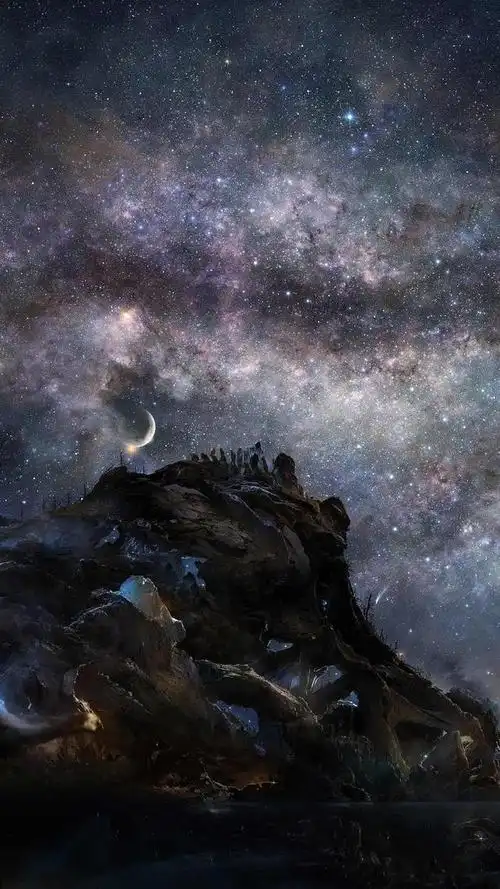 超美星空〔壁纸〕〔背景图