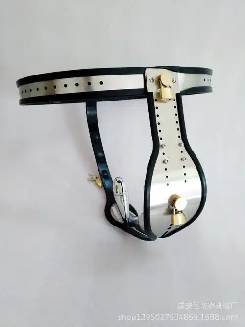 华蓉cb贞操锁不锈钢贞洁裤内裤防狼裤贞操裤sm另类成人调情刑玩具