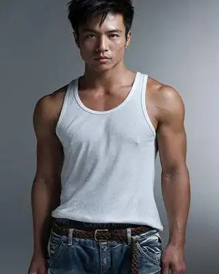 图安志杰肌肉写真安志杰jc首次合作电影