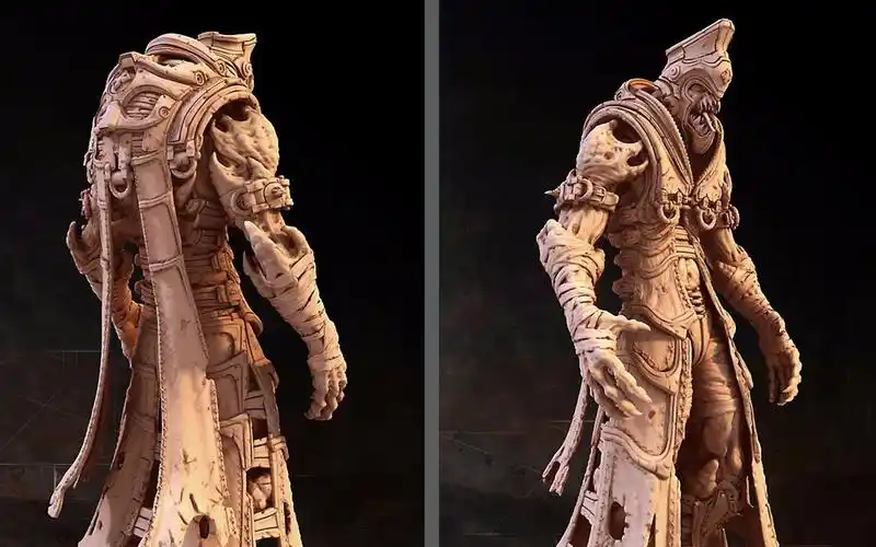 零基础影视模型怪物制作2