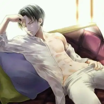 肌肉羞涩 兵长利威尔 魅惑动漫男头 by懵嘟