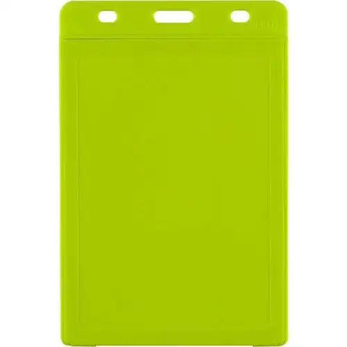 优和(uhoo)6622 pp糖果色竖式证件卡套 果绿色 6个/包(内径约:70*100