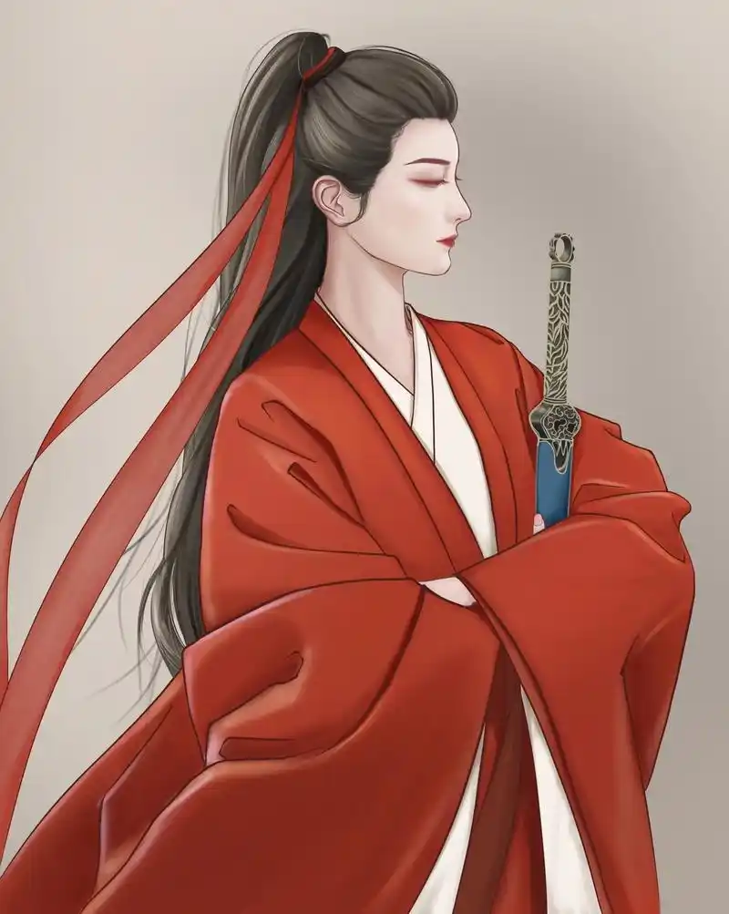 古来巾帼甘心受,何必将军是丈夫.#古风手绘 #国风古韵 #p - 抖音