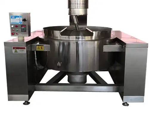 四川火锅底料炒锅燃气豆瓣酱夹层锅牛肉卤煮夹层锅不锈钢炒锅