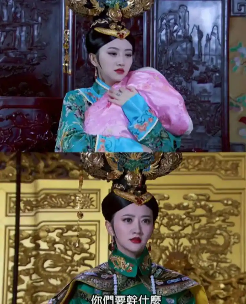 王牌对王牌景甜~大玉儿传奇 看到景甜在王牌对王牌中的清宫妆造,让我