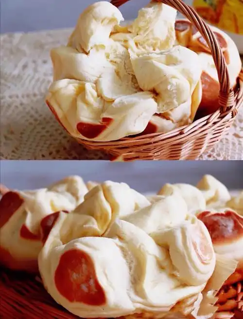 奶香开花大馒头这样做的确吃的更多