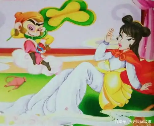 「三借芭蕉扇」牛魔和铁扇公主的真实身份,其实是牛郎和织女