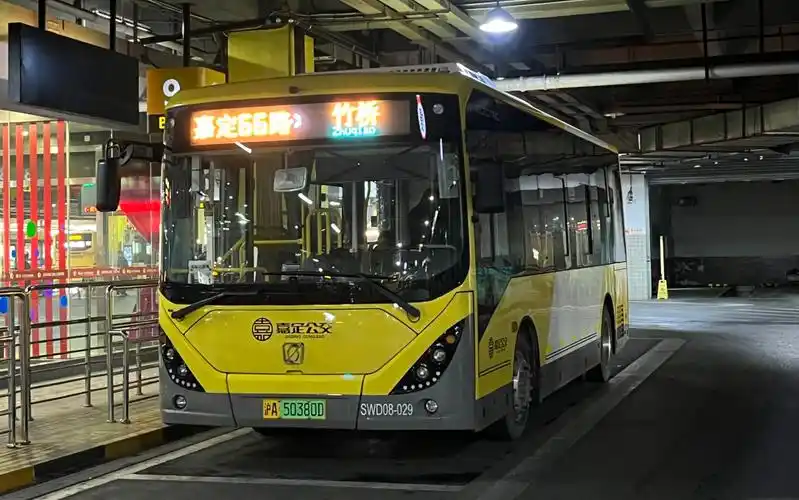 上海嘉定公交 嘉定66路原速pov 嘉定北站方向