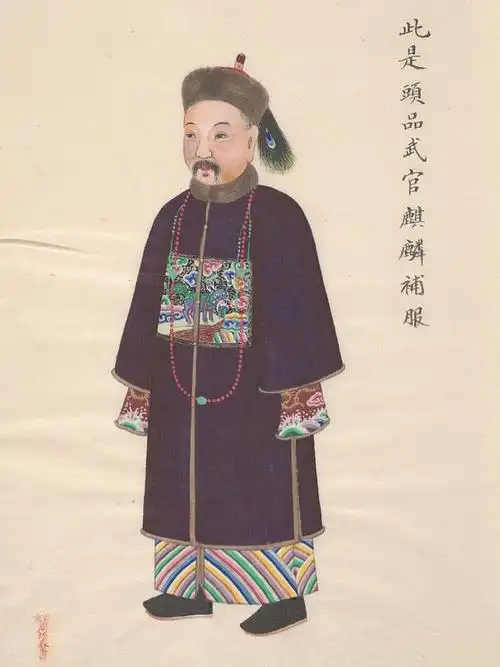 清朝官员一系列画像75